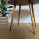 Table basse scandinave pieds compas