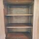 Armoire miniature en noyer Burr