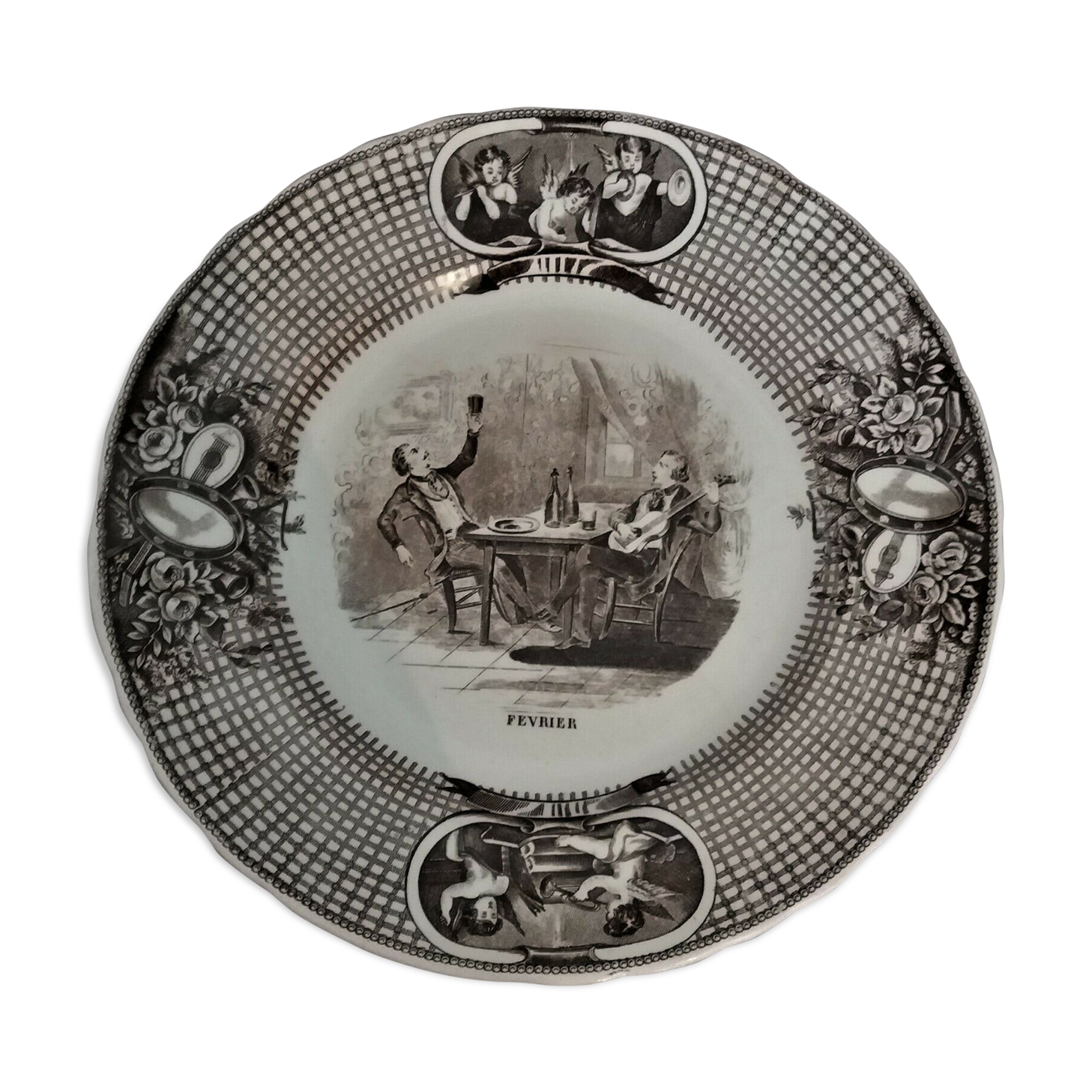 D. Johnston J.Vieillard Talking Plate - February