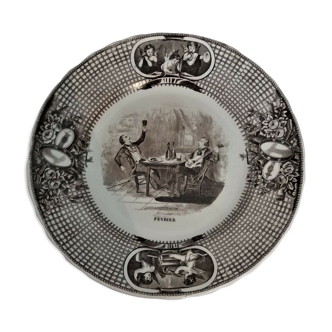 D. Johnston J.Vieillard Talking Plate - February