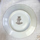 Vintage tea set in golden white porcelain CHAUVIGNY LIMOGES
