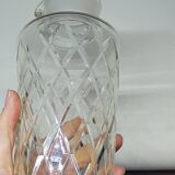 Vintage cut glass decanter