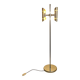 Lampadaire italien chromé à 8 feux