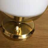 Solid brass tuning fork lamp from the 50s/60s