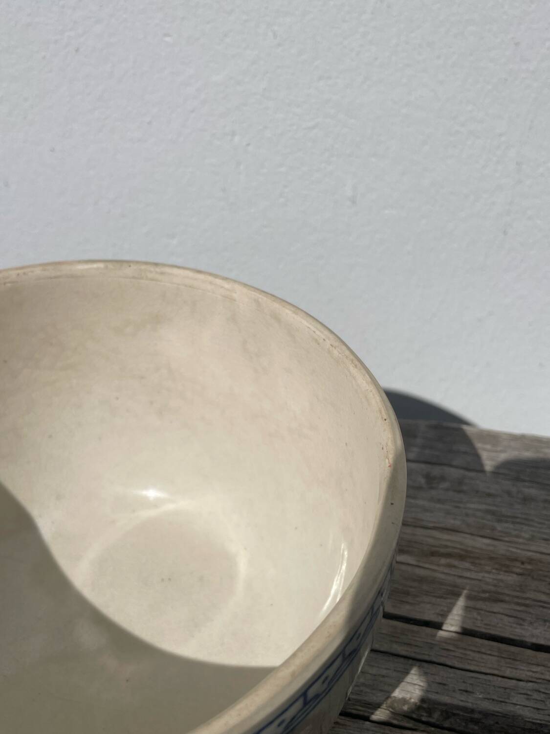 Ceramic salad bowl, Singapore 1970