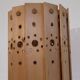 Vintage Scandinavian wooden lamp 1970