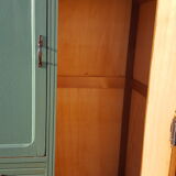 Vintage parisian wooden slip-up