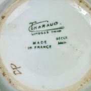 Camille Tharaud, Limoges, round porcelain vase, hand-decorated.