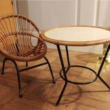 Chair shell child rattan