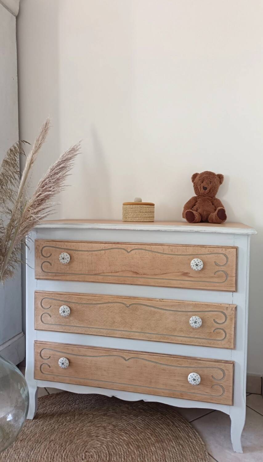 3-drawer chest of drawers