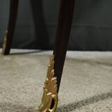 Mahogany Games Table, Louis XV/Louis XVI Transition Style – Late 19th Century