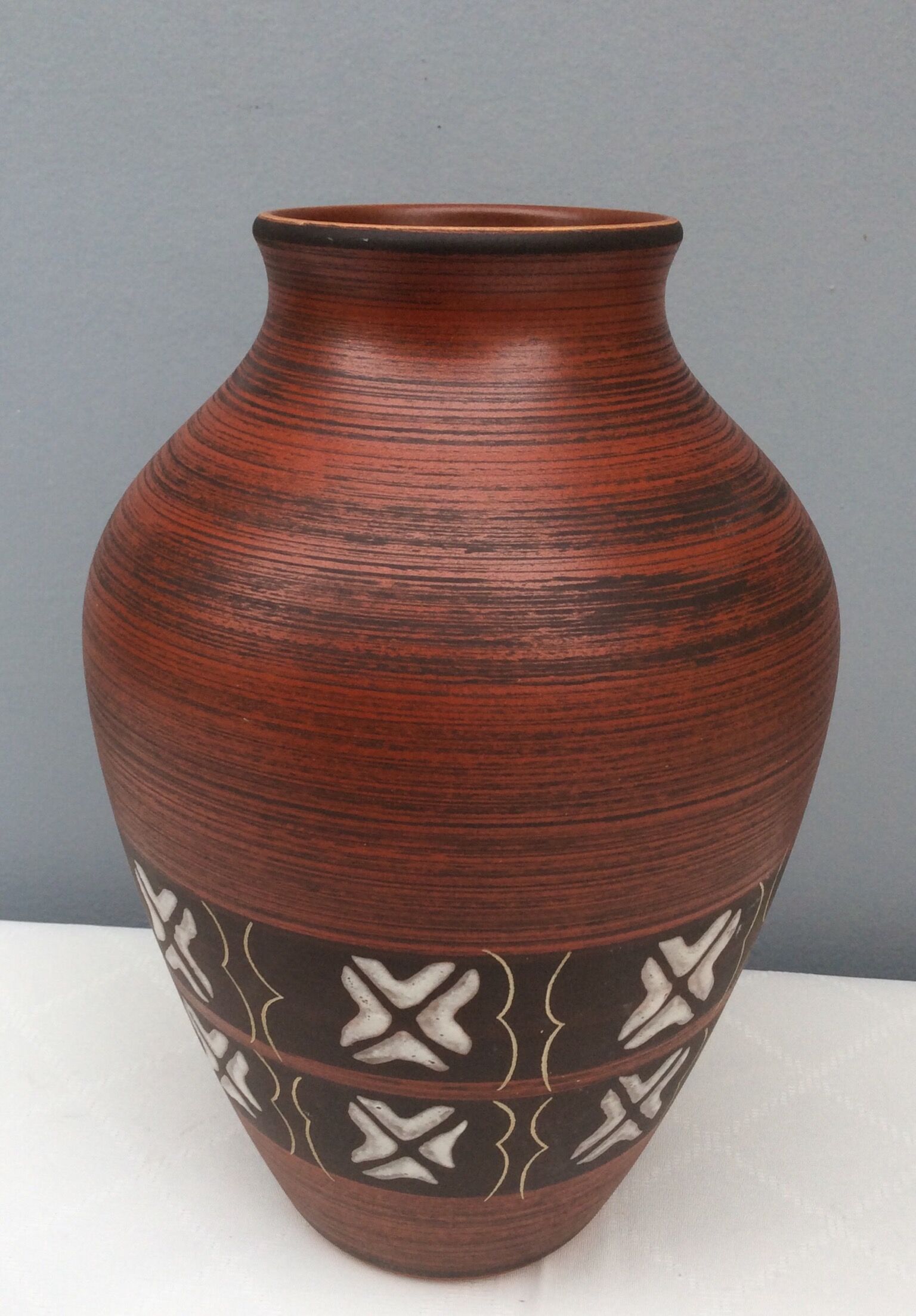 German ceramic vase, 1960s