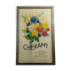 Advertising frame Cheramy flowers