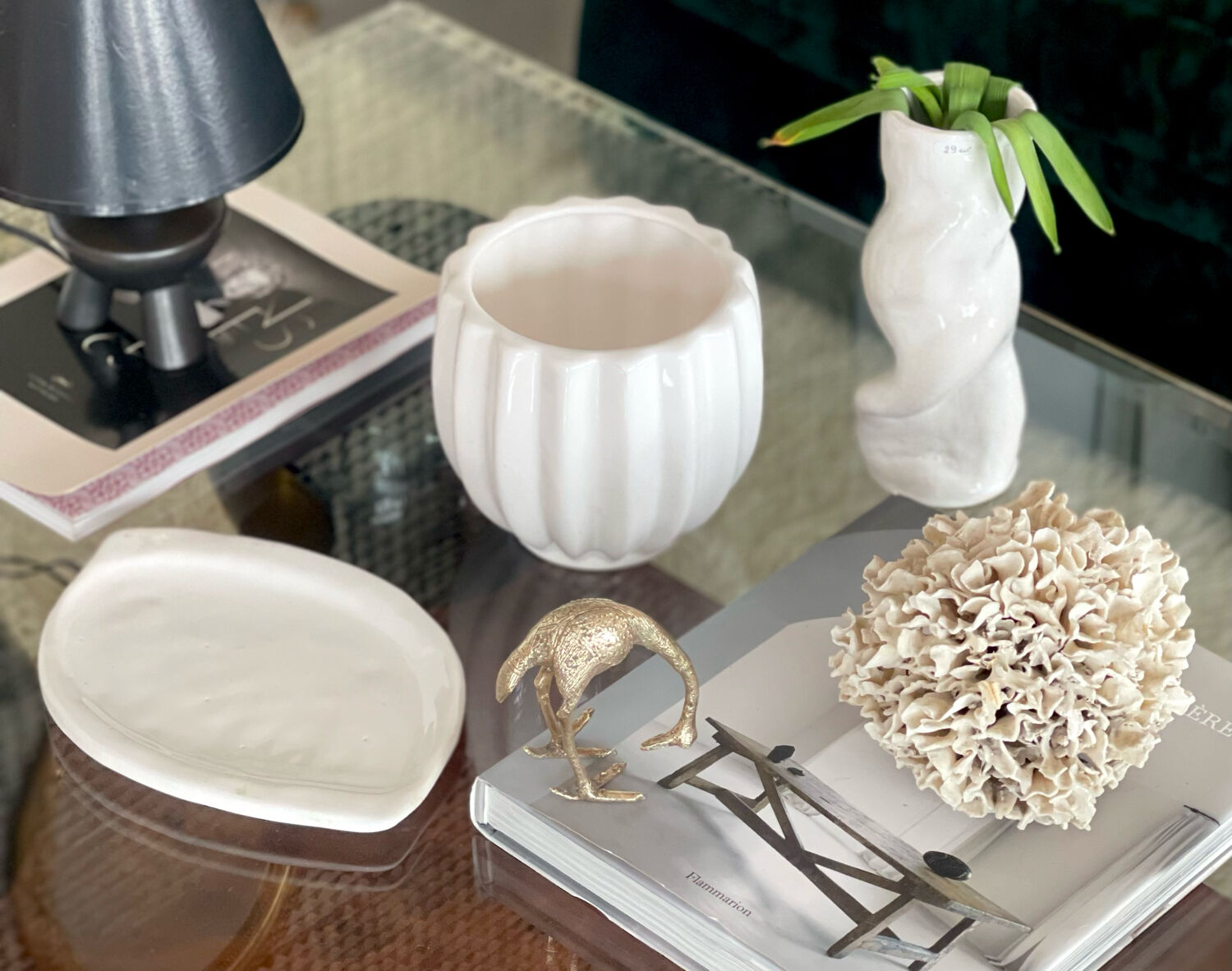 Empty ceramic pocket