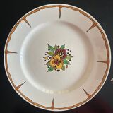 Set of art deco dishes boch fréres la louviére