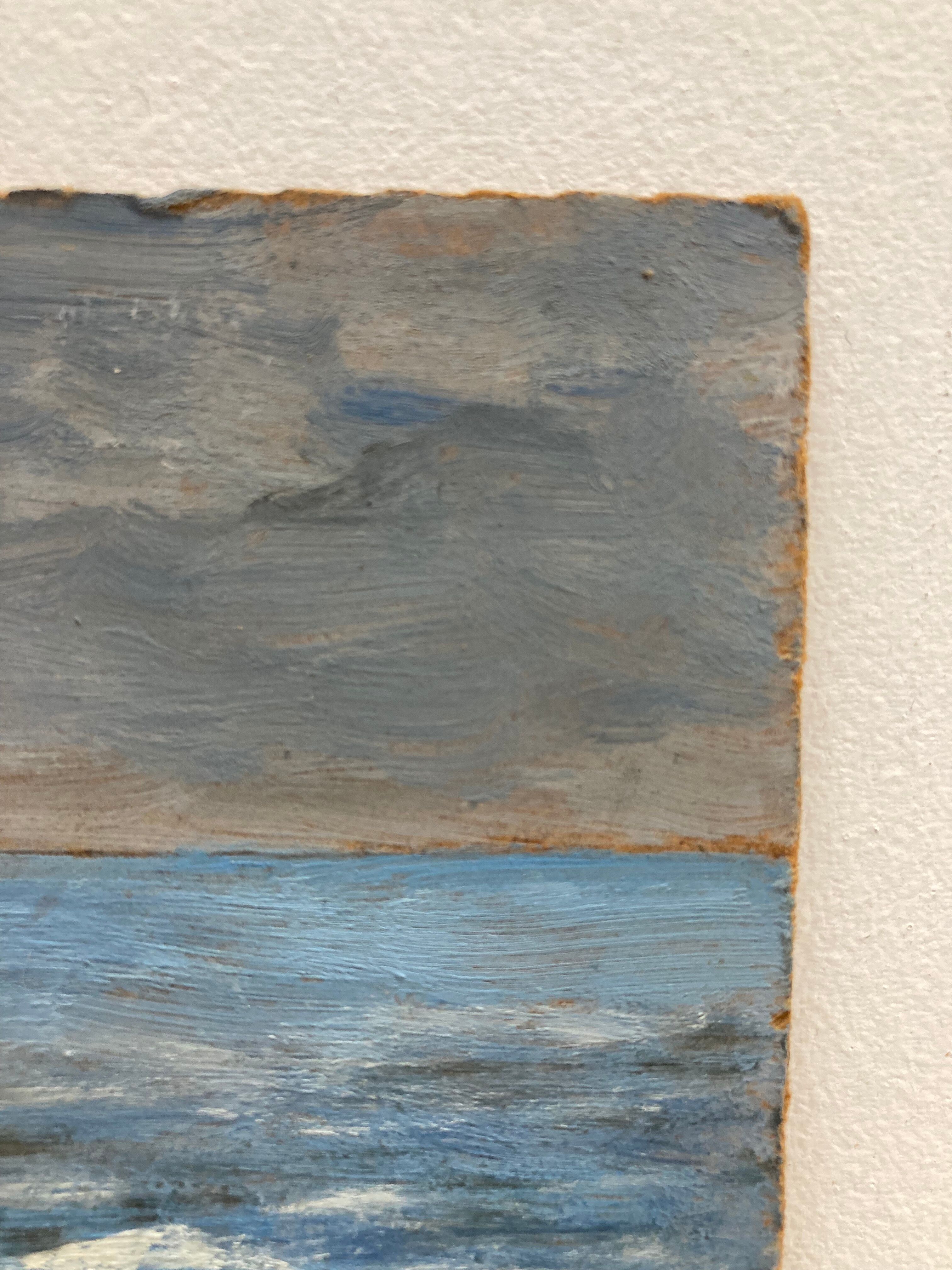 Vintage landscape painting