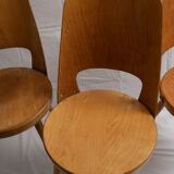 Set of 4 Mondor Baumann chairs