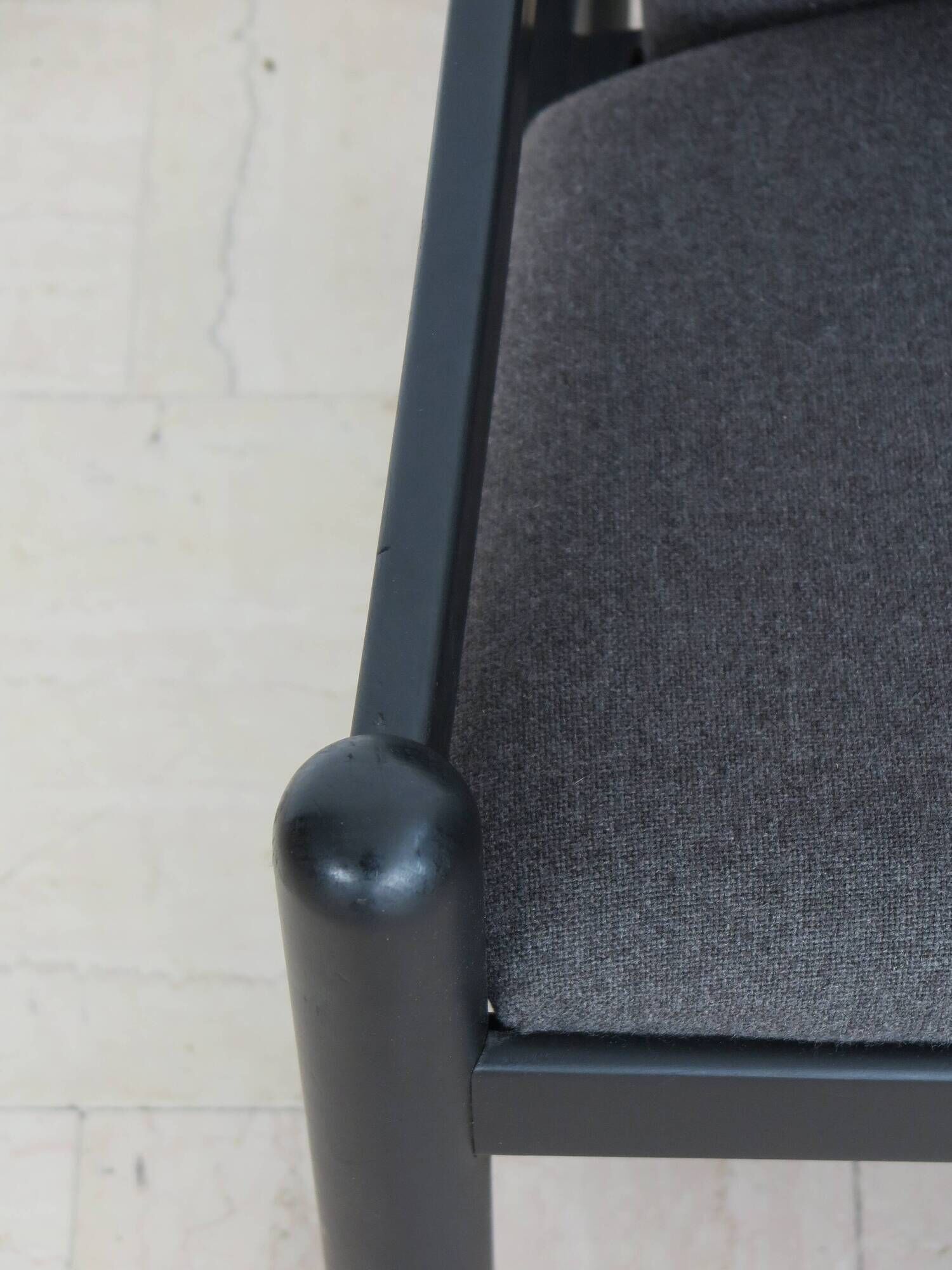 Italian Carimate armchair designed by Vico Magistretti for Cassina  1960s