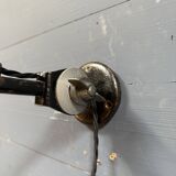 Early Rademacher wall lamp with large enamel shade