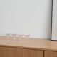 Set of four glasses, Danish design, 1970s, manufactured in Denmark