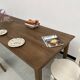 Table de ferme "Dark Brown" en chêne massif 300 X 90 cm