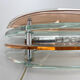 Pair of Italian Murano Glass & Chrome Sconces by Veca, Marked