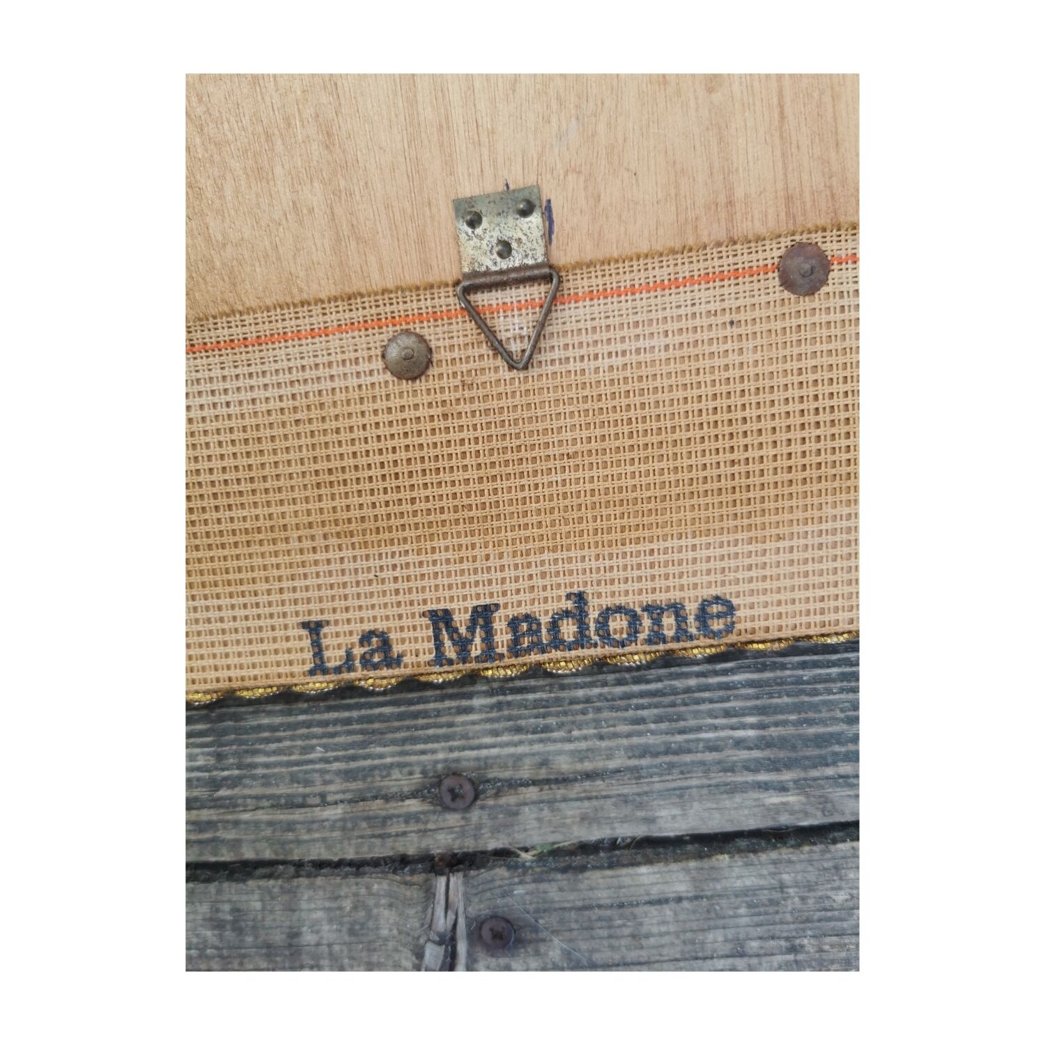 The Madonna Canvas former Steiner brothers