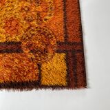 Tapis original scandinavian  années 1960 Danemark 96x161cm