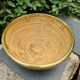 Rattan basket brass Gabriella Crespi 1960s