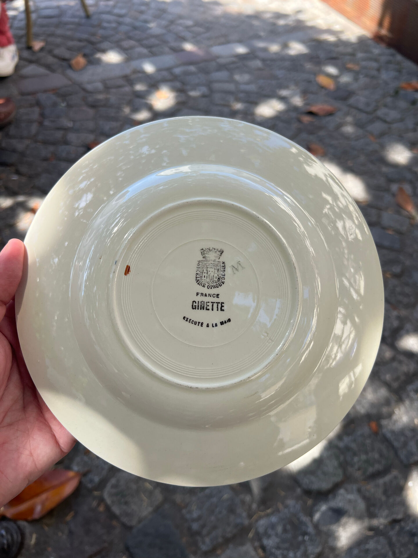 Gien - 6 dessert plates