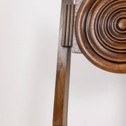 Étienne Kohlmann. Set of 6 Modernist style chairs. 1960s.