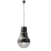 Industrial Italian Chrome Light Pendant 1990’s