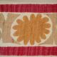 Vintage Turkish hand-knotted rug 125x129 cm