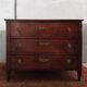 Louis XVI chest of drawers in walnut 18th