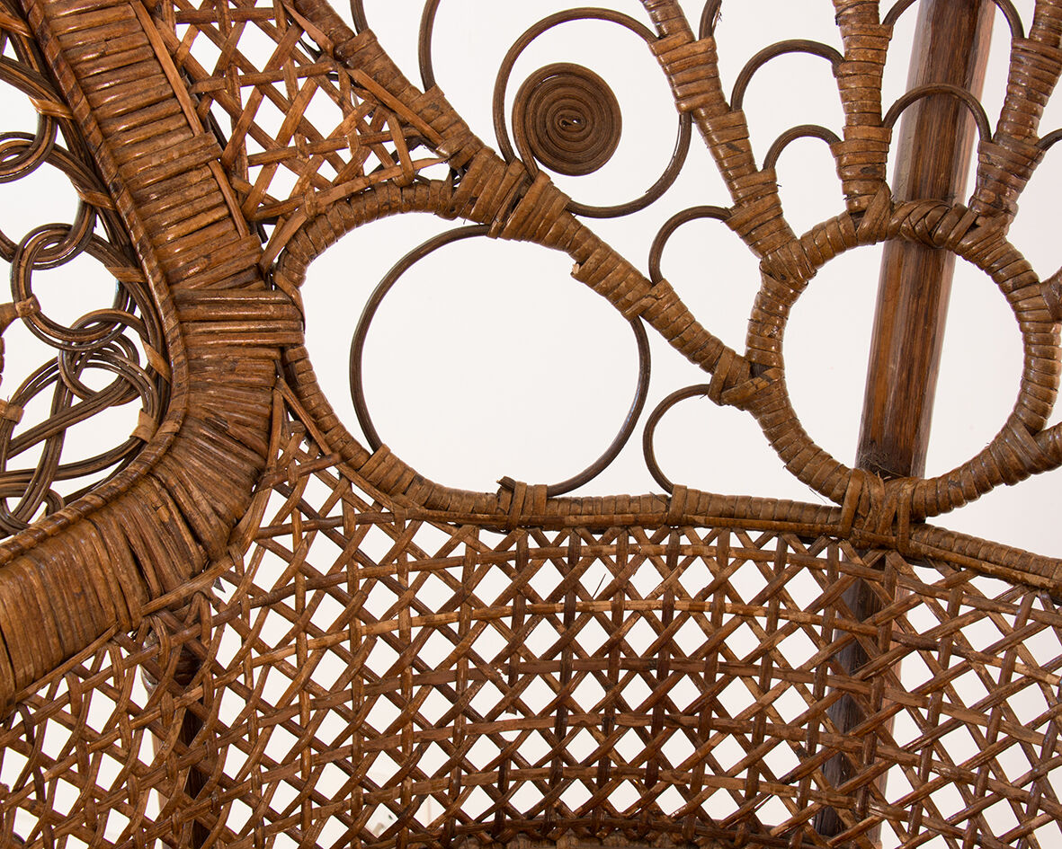 Emmanuelle Peacock Chair