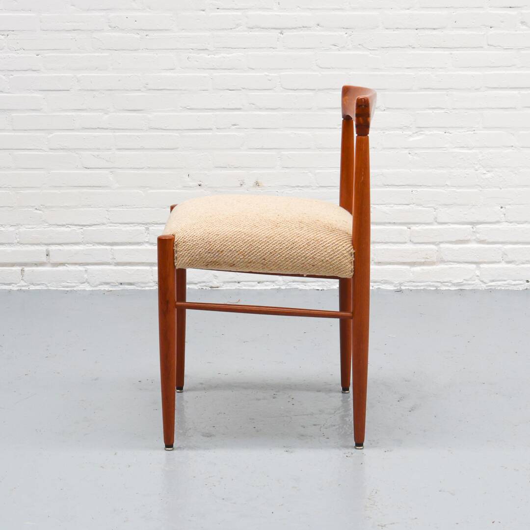 Teak Dining Chairs by H.W. Klein for Bramin 1960s