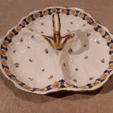 Beggar servant in Limoges JC porcelain floral decoration with roses