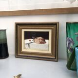 painting, still life, oil painting