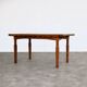 brutalist dining table | vintage table | oak | Kjaernulf