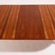 Table à manger extensible en palissandre modèle 55 par Gunni Omann pour Omann Jun, restaurée