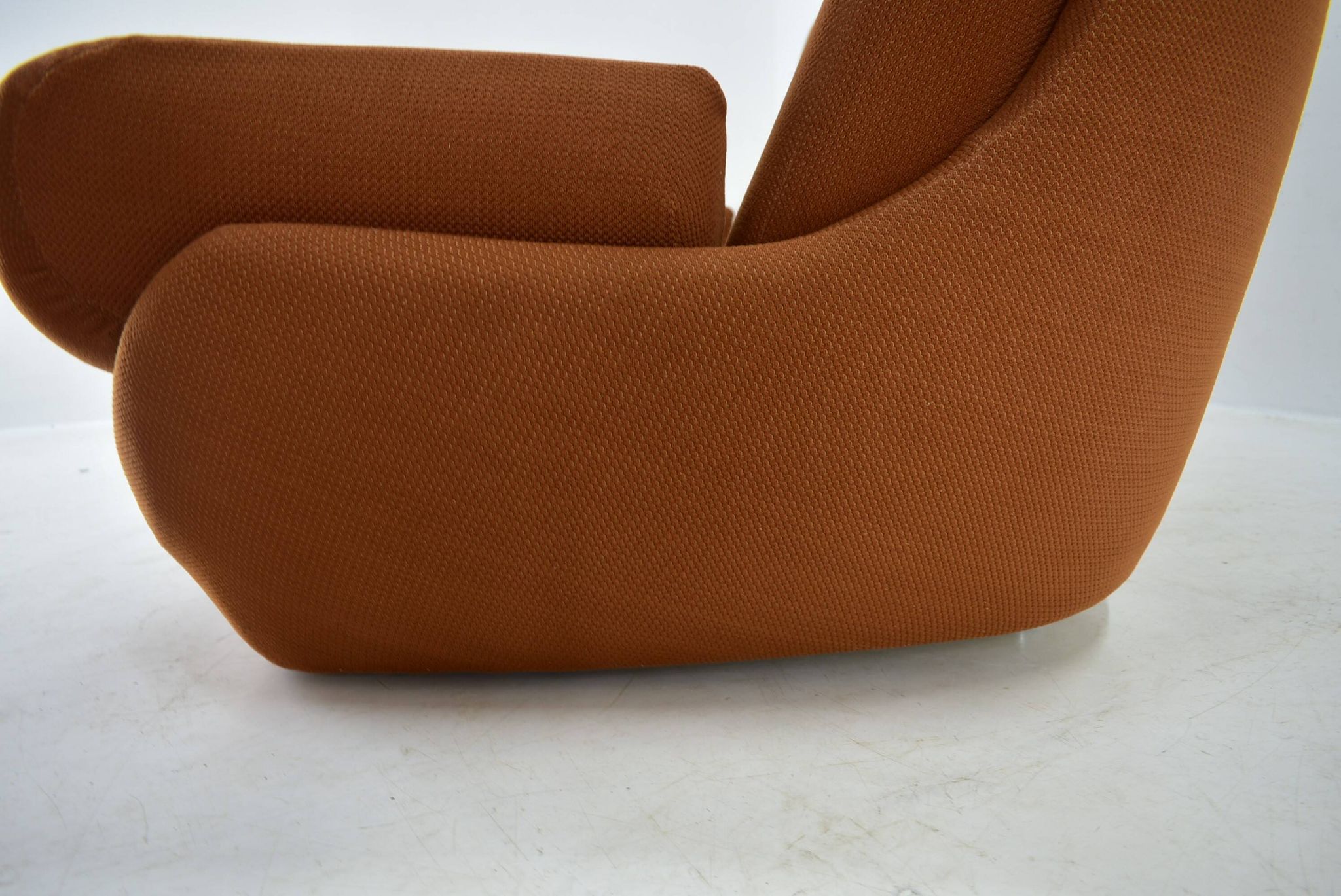 20th Century , Brown Atlantis Three seats Sofa, 1960s