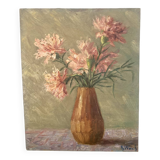 Oil on wood, early 20th century