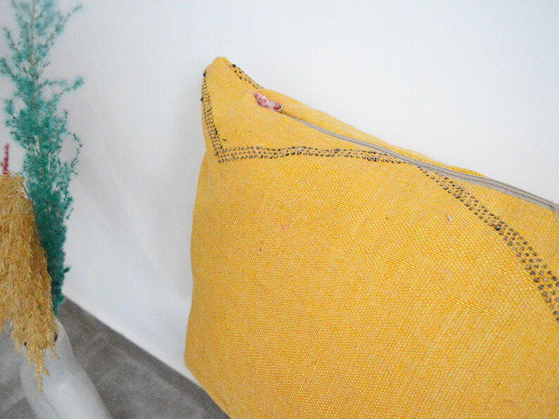 Moroccan Cactus Silk Pillow