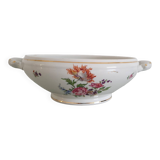 Soupière en porcelaine émaillée de Limoges