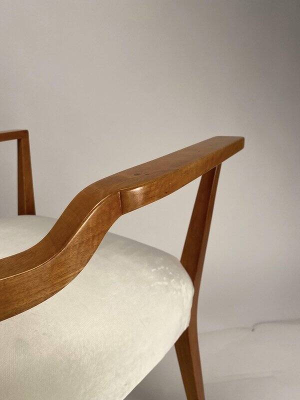 Mid-Century Organic Armchairs, Italy, 1950s, Set of 2