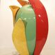 Ceramic lamp by François Chatain, France, 1990s