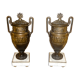 cherub vases