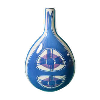 Vase by Anna Lisa Koefod, "Aluminia" Royale Copenhagen Denmark 1967