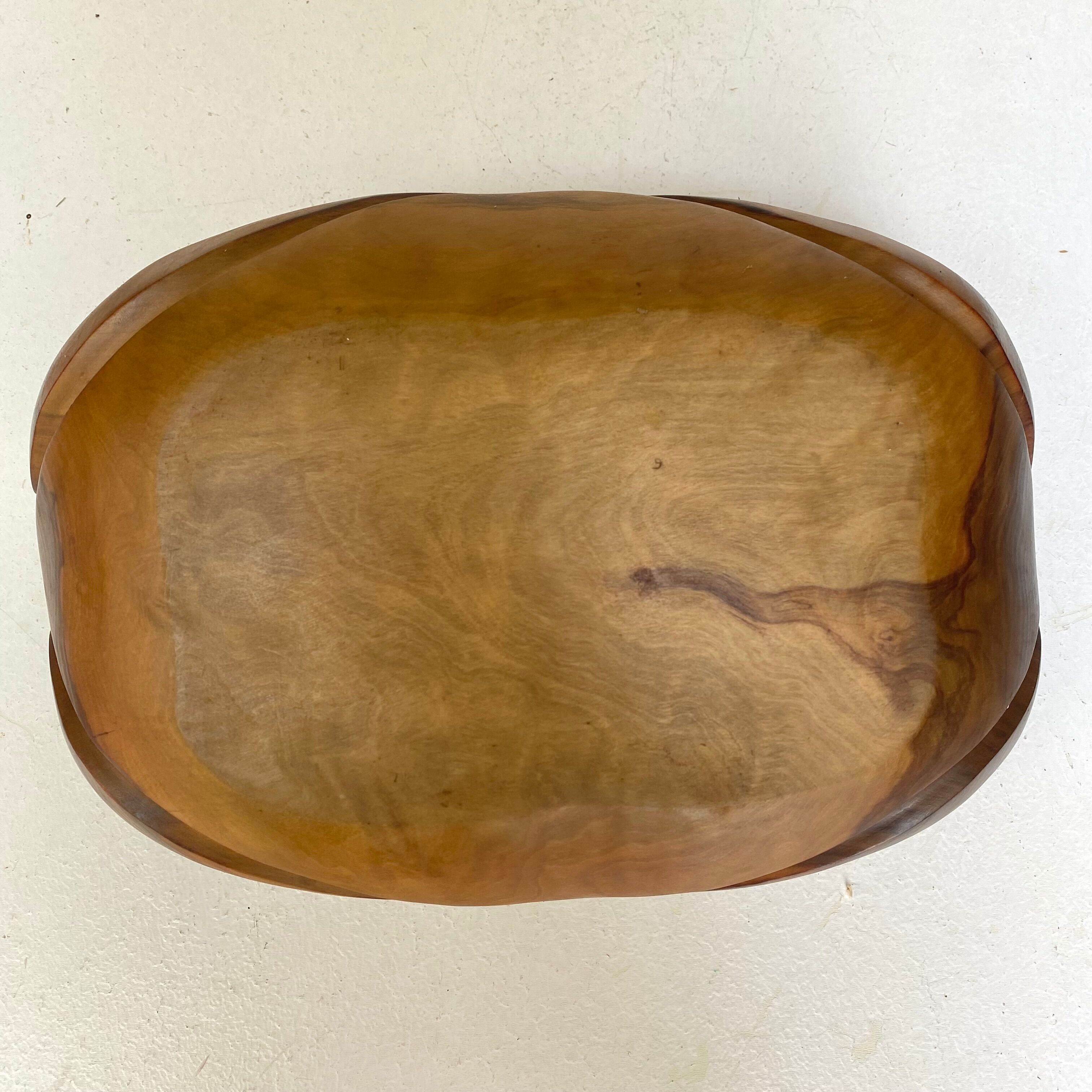 Olive wood dish