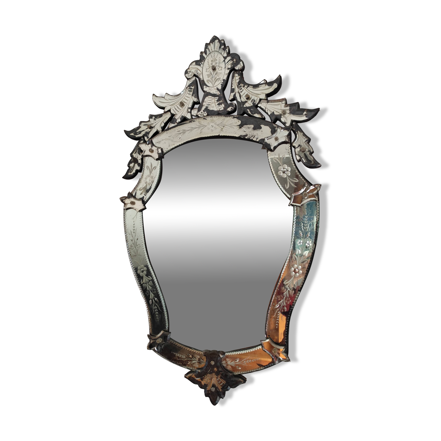 Venetian mirror Murano glass